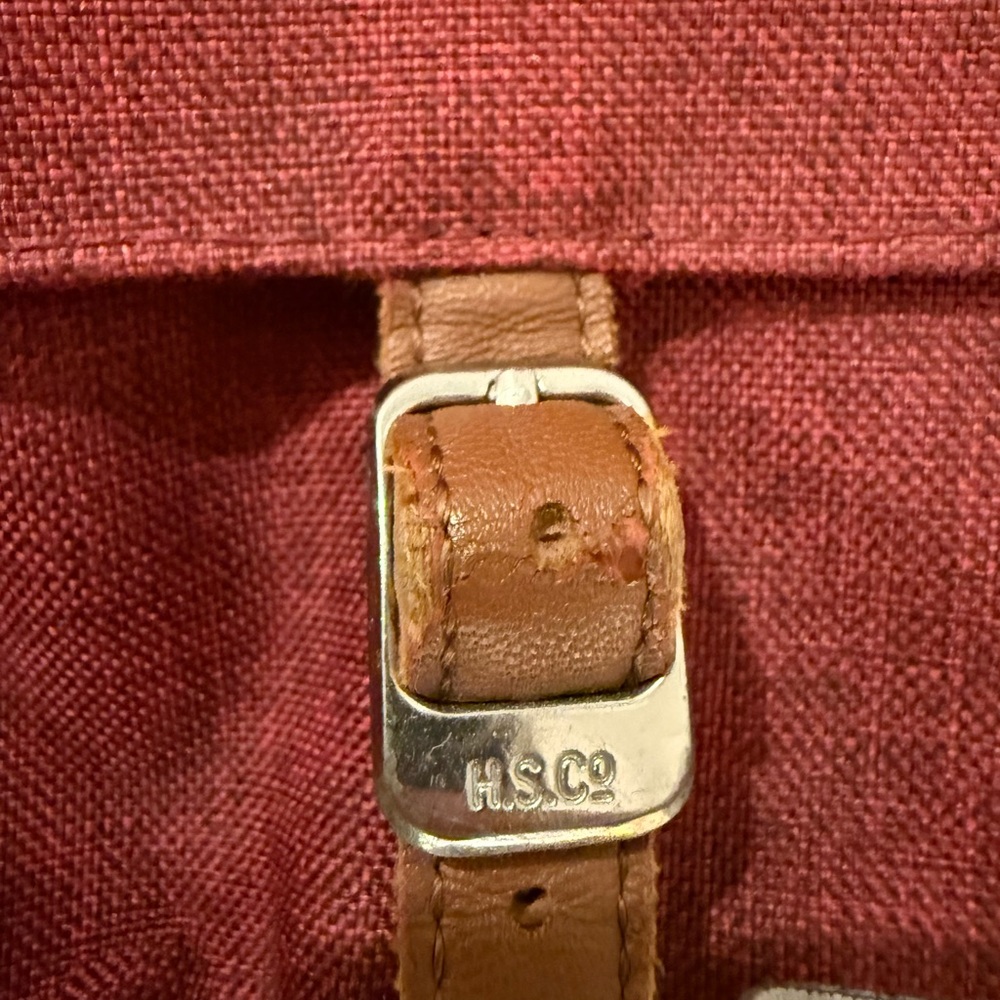 Herschel Red Backpack with Striped Interior - Picture 8 of 8